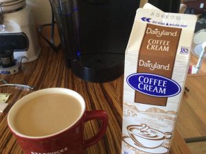 Best before date cream in my coffee