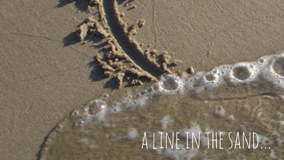 How can you really draw a hard line in the sand?